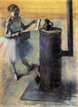 Edgar Degas : Dancer Resting